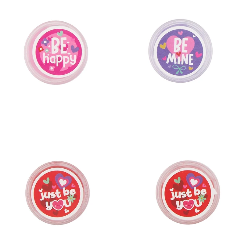 Happy Valentine's Day Slime Party Favors, 4 ct, 1.4 oz