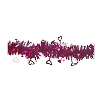 Happy Valentine's Day Tinsel Garland, 9 ft, Assorted