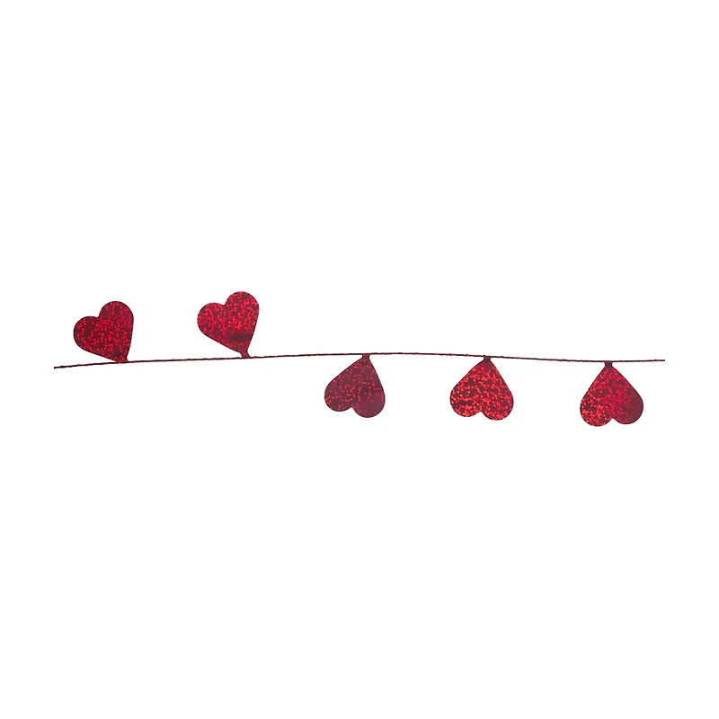 Happy Valentine's Day Wire Garland, 20 ft