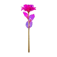 Valentine’s Day Artificial Metallic Rose, 1 ct, Assorted