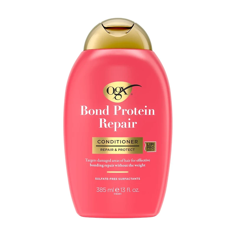 OGX Repair & Protect Bond Protein Repair Hair Conditioner, 13 fl. oz