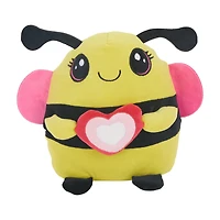 Valentine's Day Round Animal Plush, Assorted