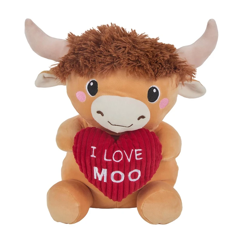 Valentine's Day Stuffed Animals with Heart Plush Toy, Assorted