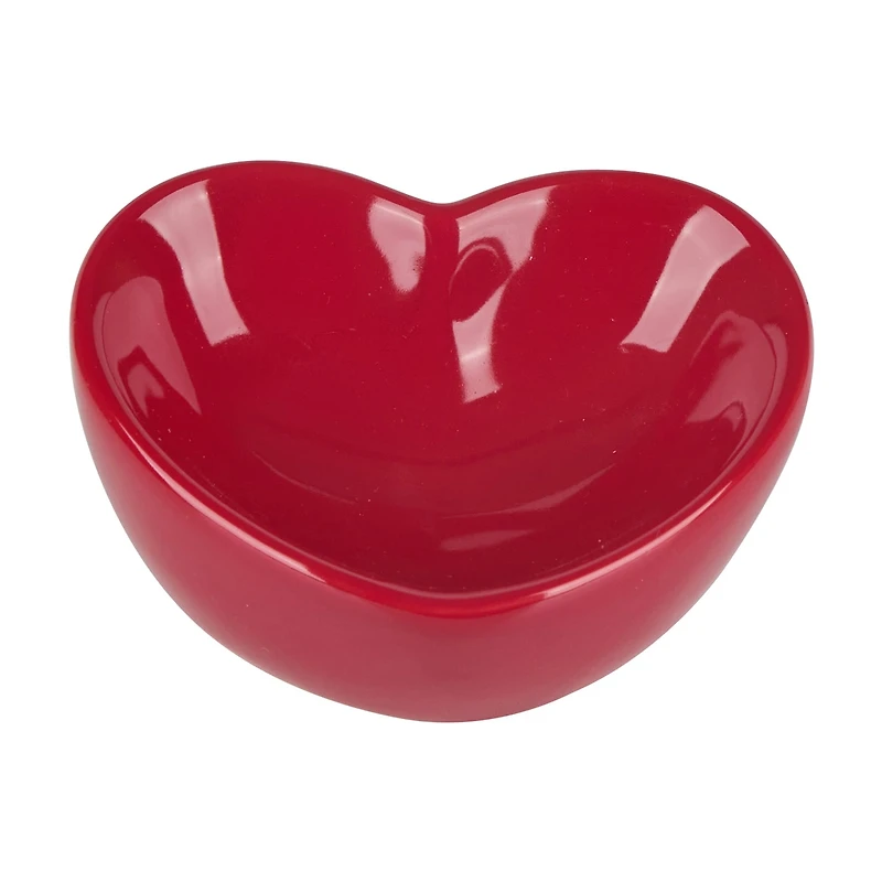 Valentine's Day Heart-Shaped Candy Bowl, Assorted