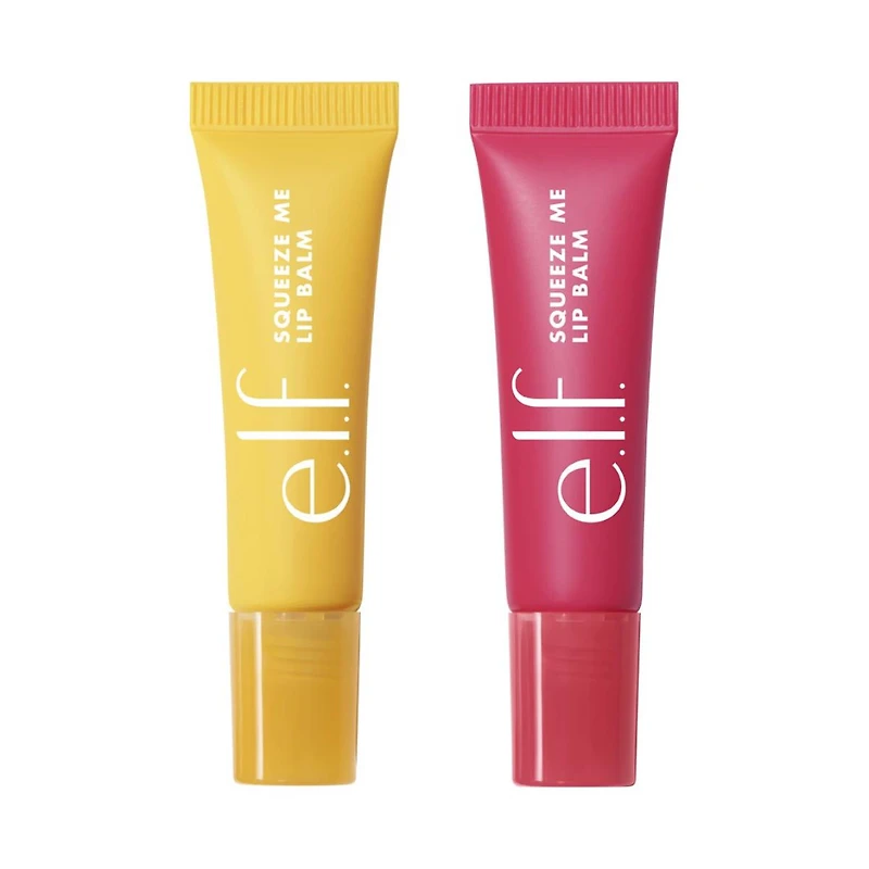 e.l.f. Mango & Watermelon Squeeze Me Lip Balm, 2 pk