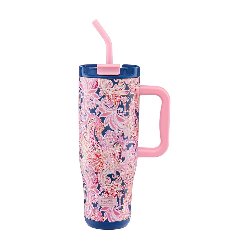 Simply Belle Paisley Tumbler, 40 oz