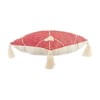 Woven Heart Pillow, 16 in