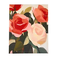 Valentine's Day Canvas Rose Wall Art, 16 in x 20 in