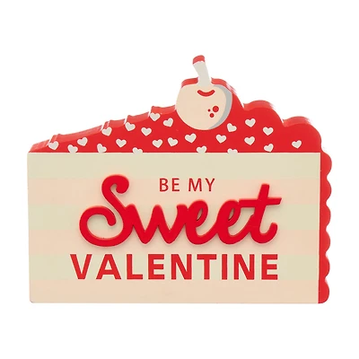 "Be My Sweet Valentine" Valentine's Day Cake Decor, 6 in