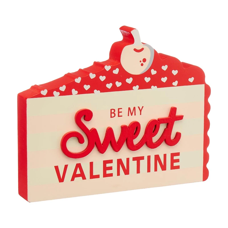 "Be My Sweet Valentine" Valentine's Day Cake Decor, 6 in