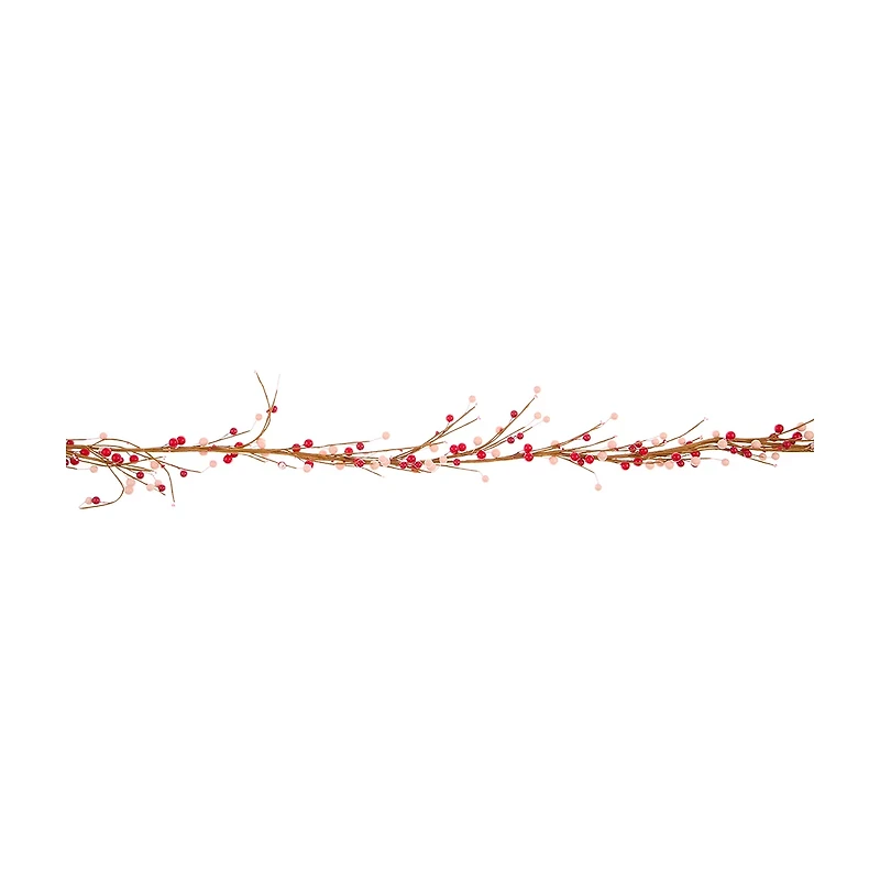Valentine's Day Berry Garland, 5 ft