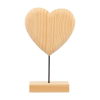 Valentine's Day Wood Heart Stand, 10 in