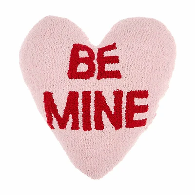 "Be Mine" Heart Pillow, 16 in
