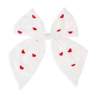 Valentine's Day Velvet Bow Hairclip, Assorted