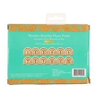 Kate & Milo Rainbow Wooden Monthly Photo Props