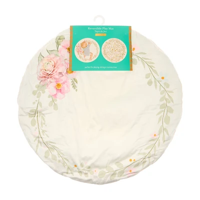 Kate and Milo Flowers and Plants Reversible Play Mat