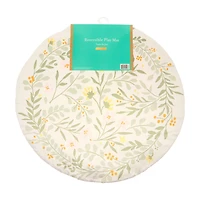 Kate and Milo Flowers and Plants Reversible Play Mat