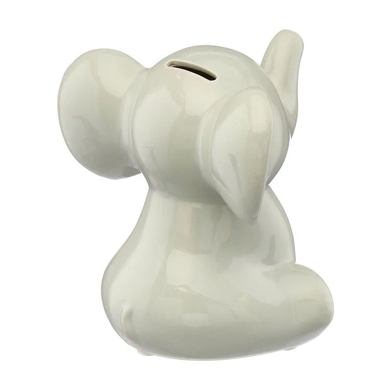 Kate & Milo Gray Elephant Bank, Large