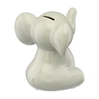 Kate & Milo Gray Elephant Bank, Large