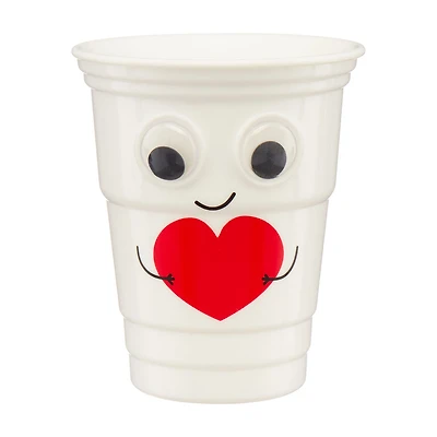 Valentine's Day Googly Eye Cup