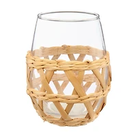 Seagrass Stemless Wine Glass, 19.5 oz