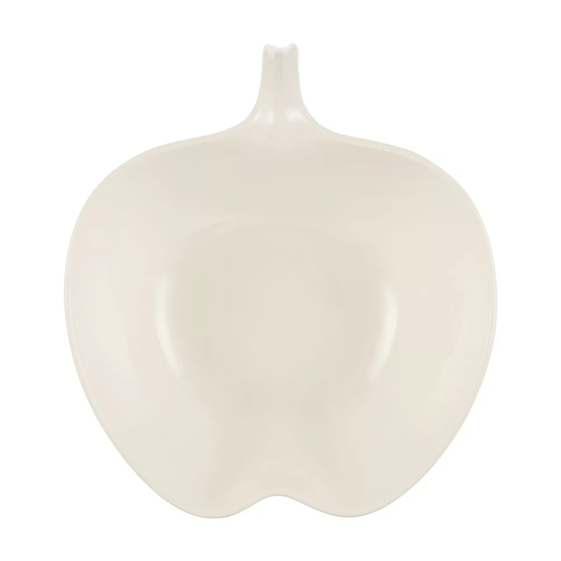 Ceramic Apple-Shaped Appetizer Bowl