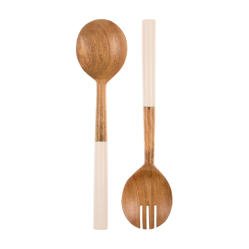 Wooden Salad Servers, 2 pk