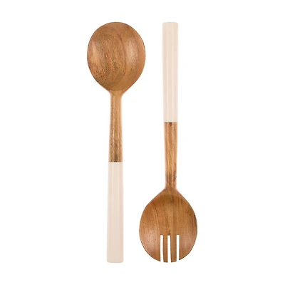 Wooden Salad Servers, 2 pk