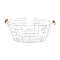 Wire Basket with Handles, Small
