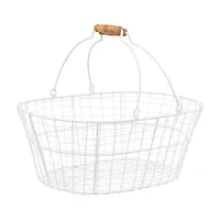 Wire Basket with Handles, Medium