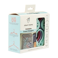 Clean Mama Foldable Travel Hangers, 10 ct