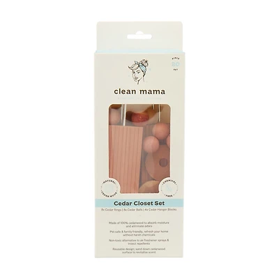 Clean Mama Cedar Closet Set, 20 pk