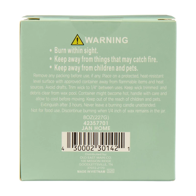 "Out of Office" Scented Candle, Summer Fig Tree, 8 oz