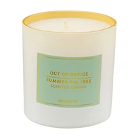 "Out of Office" Scented Candle, Summer Fig Tree, 8 oz