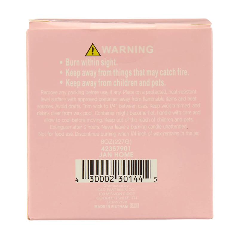 "Boss Lady" Scented Candle, Marigolds and Honey, 8 oz