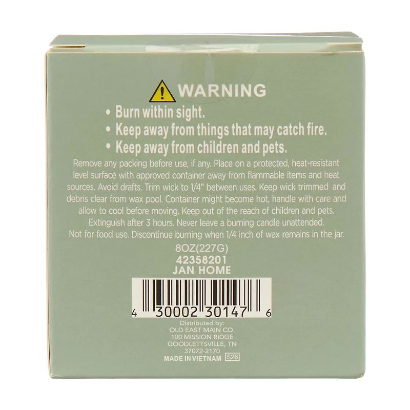 "I Deserve This" Scented Candle, Spicy Ginger Santal, 8 oz