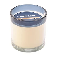 Citron Berry Scented Candle in Glass Jar, 12 oz