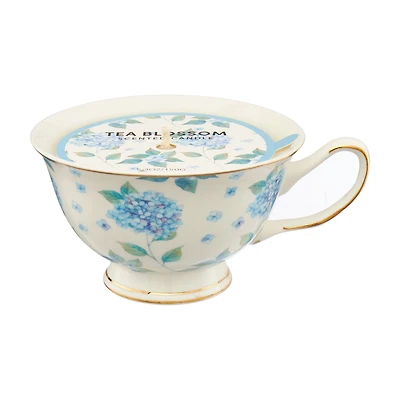 Tea Cup Scented Candle, Tea Blossom, 5.3 oz