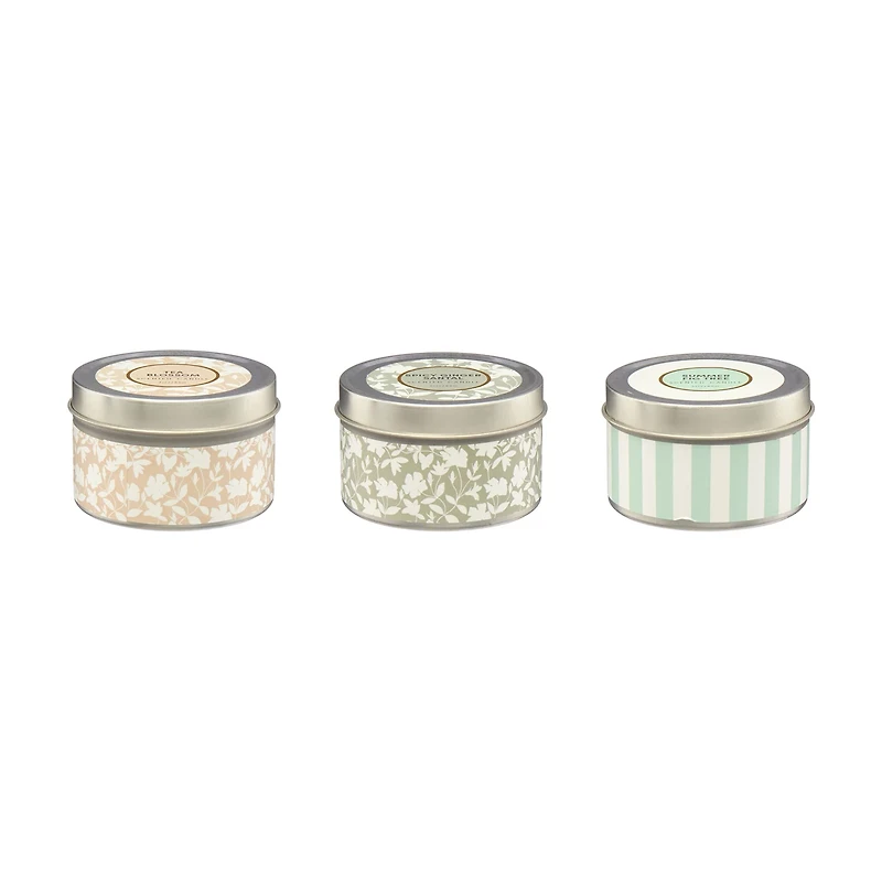 Mini Scented Candles Box Set, 3 oz, 3 pk
