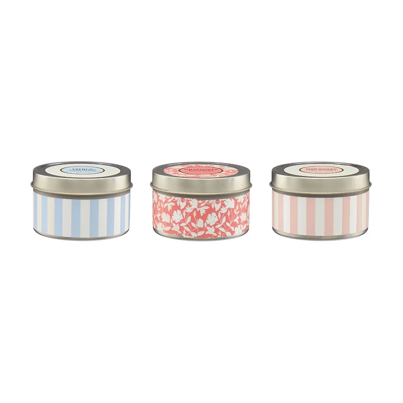Mini Scented Candles Box Set, 3 oz, 3 pk