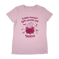 Halloween 'Look What You Made Me Brew' T-Shirt, Large