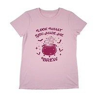 Halloween 'Look What You Made Me Brew' T-Shirt, Extra Large