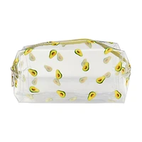 Avocado Cosmetic Bag, Clear