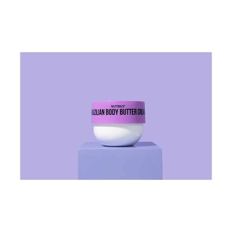 Nutrius Brazilian Body Butter Cream Botanical Bliss, 6 FL OZ