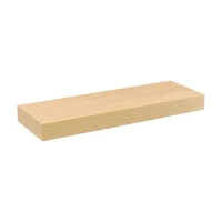 Decorative Floating Wood Shelves, 16.5 in x 5.5 in x 1.5 in