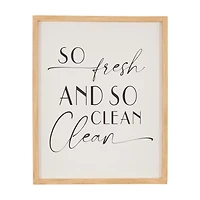 "So Fresh and So Clean Clean" Wall Art