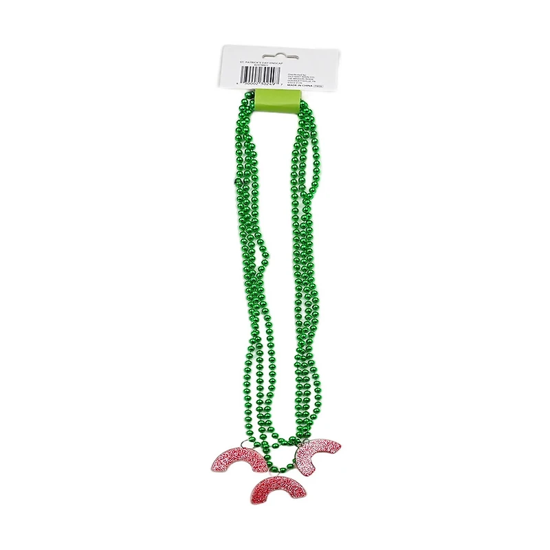 St Patrick's Day Beads Necklace 3ack