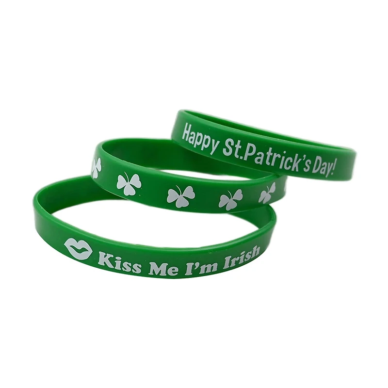 St. Patrick’s Day Bracelets, 3 pk