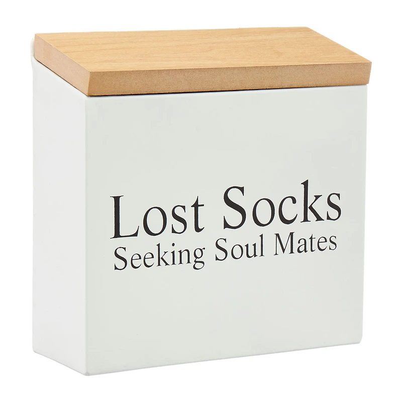"Lost Socks" Laundry Bin