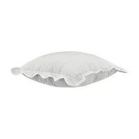 Scallop Edge Pillow, 20 in x 20 in